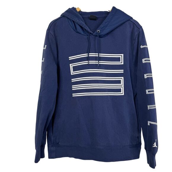 Nike Air Jordan Retro 11 Hybrid 23 Hoodie Mens Size L - Picture 4 of 10